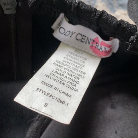 Black Mini Dress - Picture 3 of 5